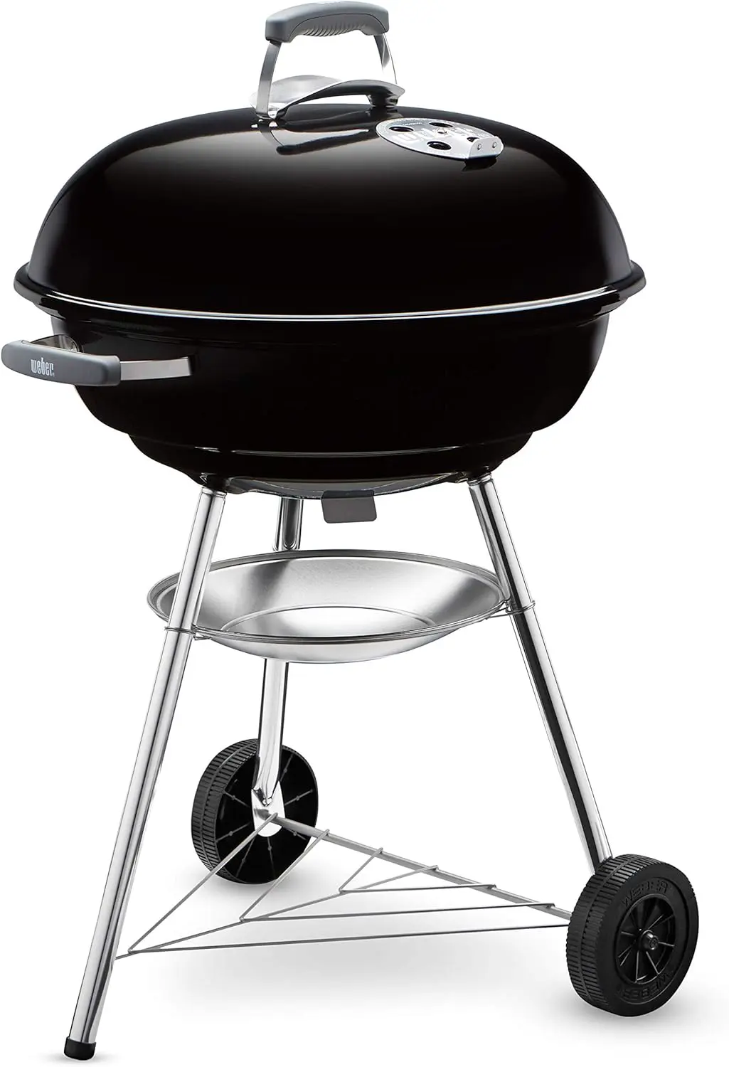 Weber Barbecue à charbon compact Kettle/Cuve et couvercle en acier