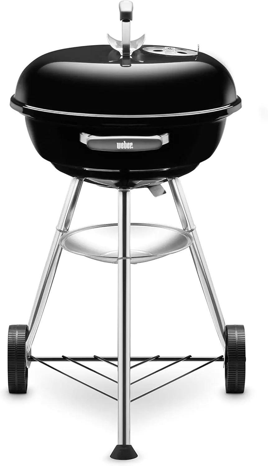 Barbecue weber en métal noir vue 2
