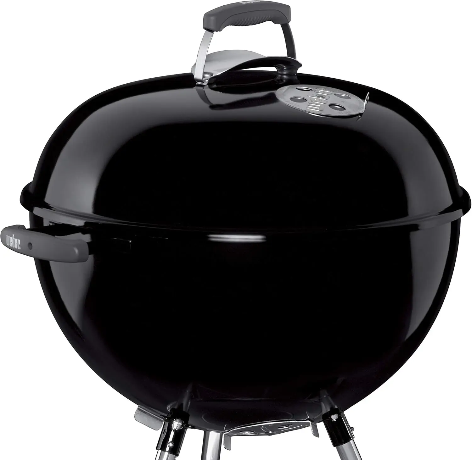 Barbecue weber en métal noir vue 5