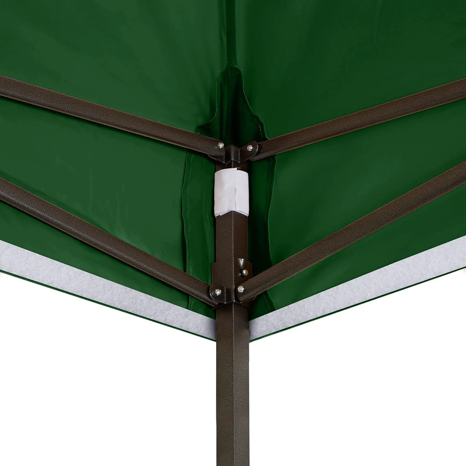 Tonnelle en métal vert 9 m² vue 6