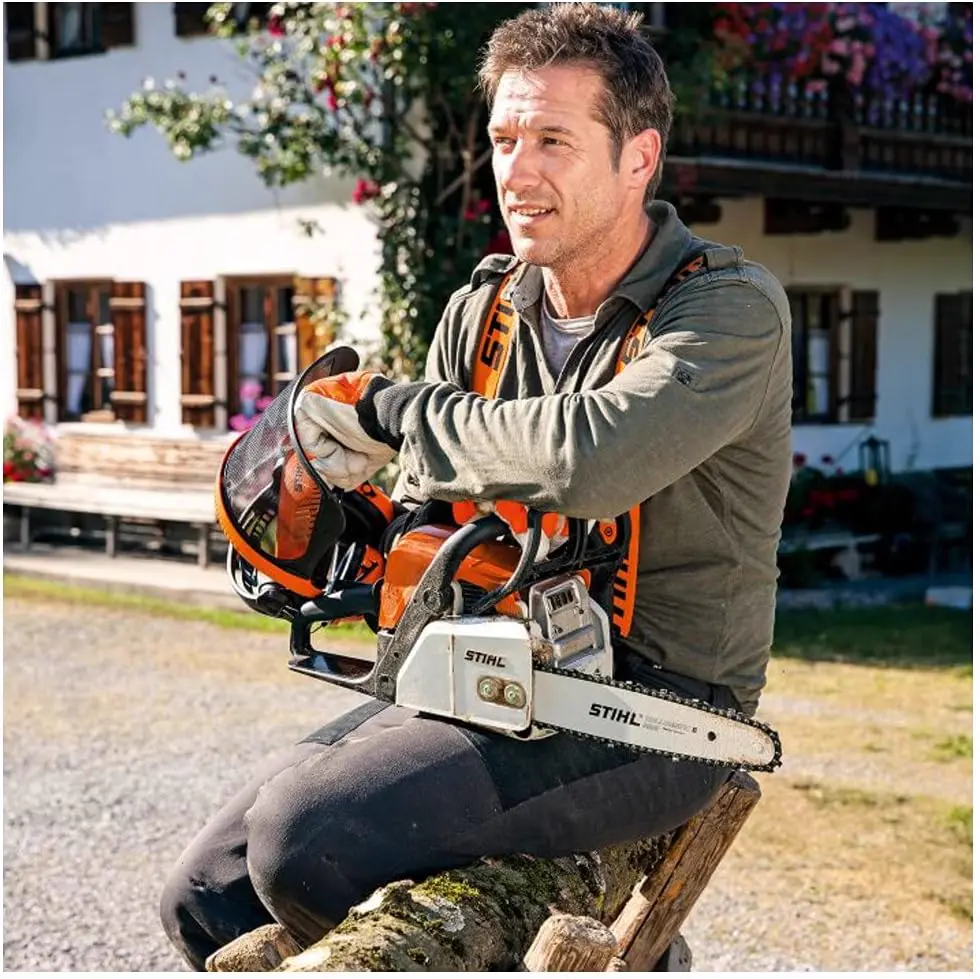 Tronçonneuse thermique Stihl MS 170 D Tronçonneuse Cylindrée e… vue 4
