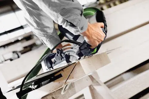 Tronçonneuse électrique en aluminium vert vue 5