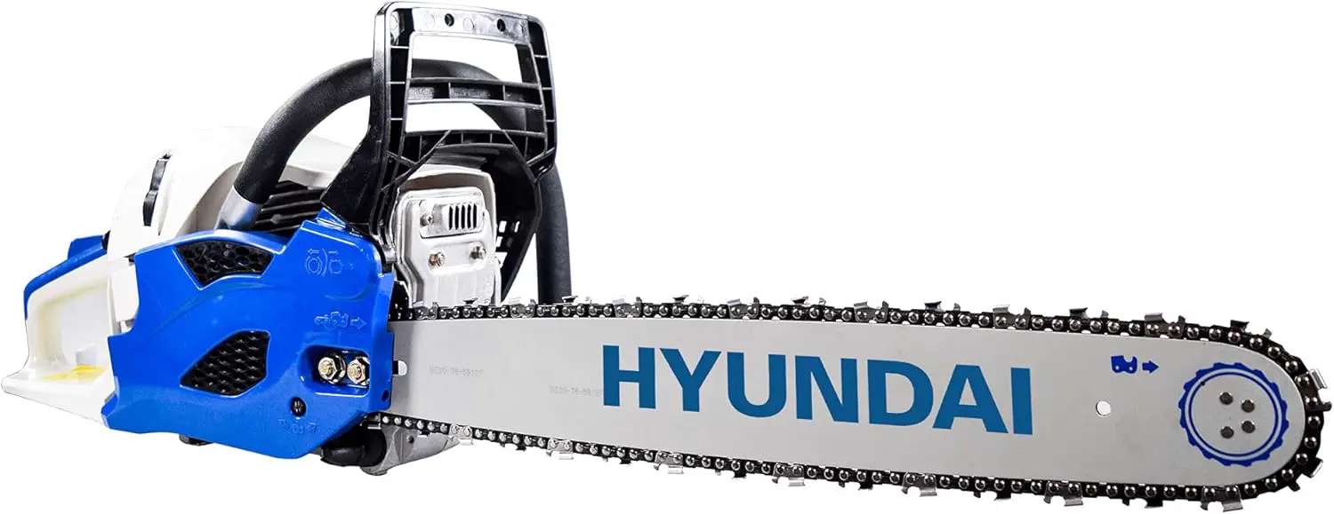 Hyundai HYC5620 Tronçonneuse à essence 56 cc avec barre Oregon