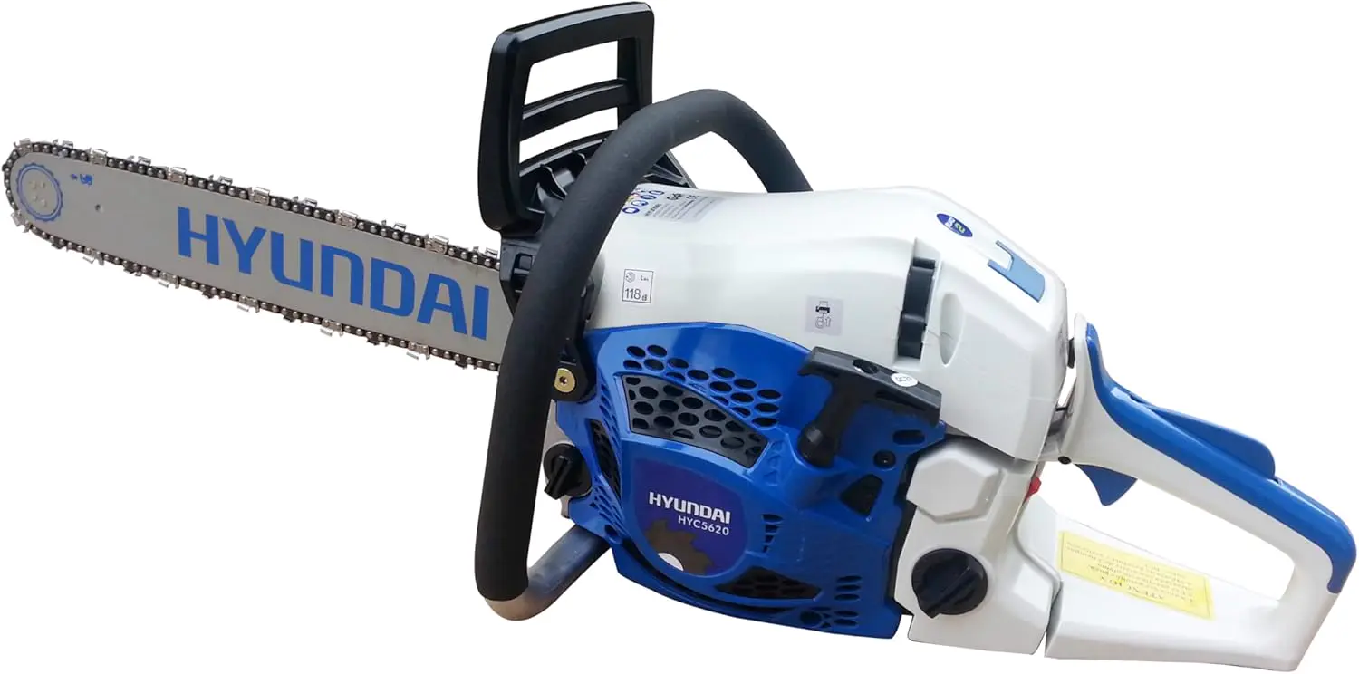 Tronçonneuse thermique Hyundai HYC5620 Tronçonneuse à essence… vue 3
