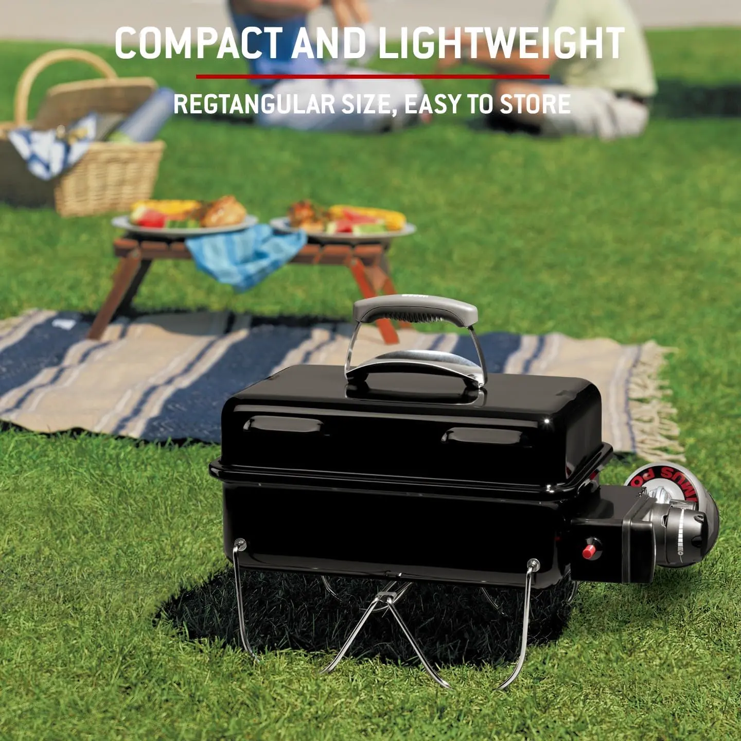Barbecue weber 4 places en métal noir 42 m² vue 6