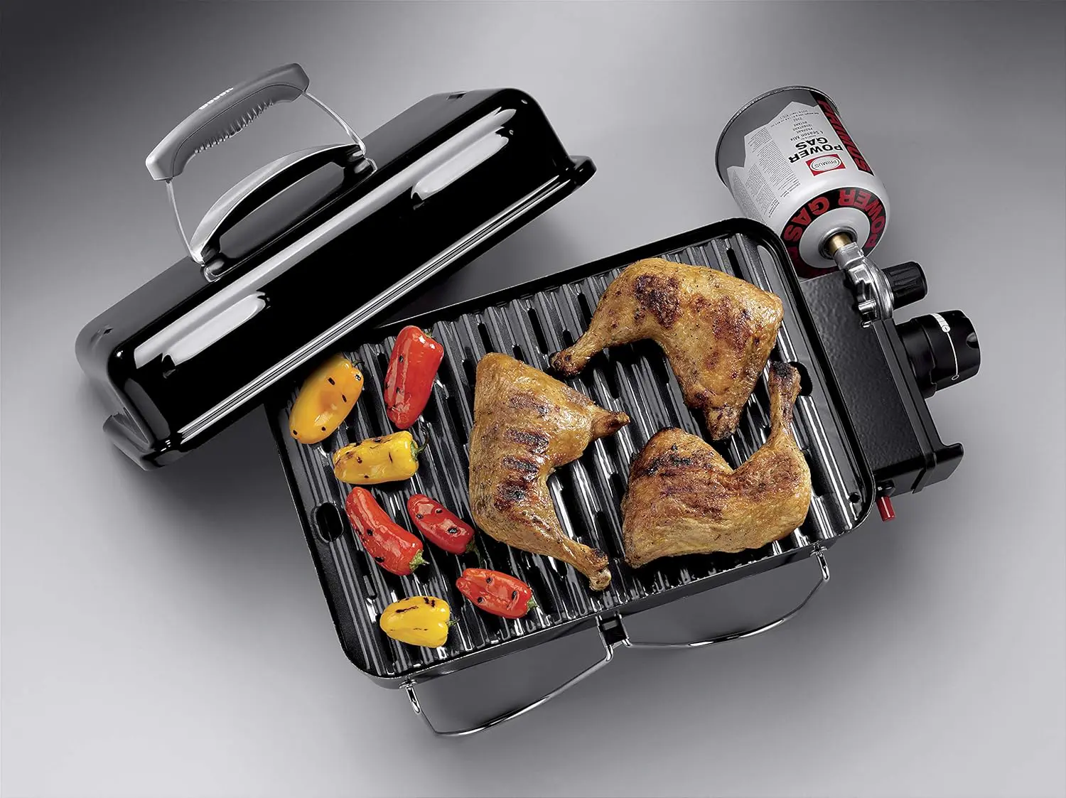 Barbecue weber 4 places en métal noir 42 m² vue 22