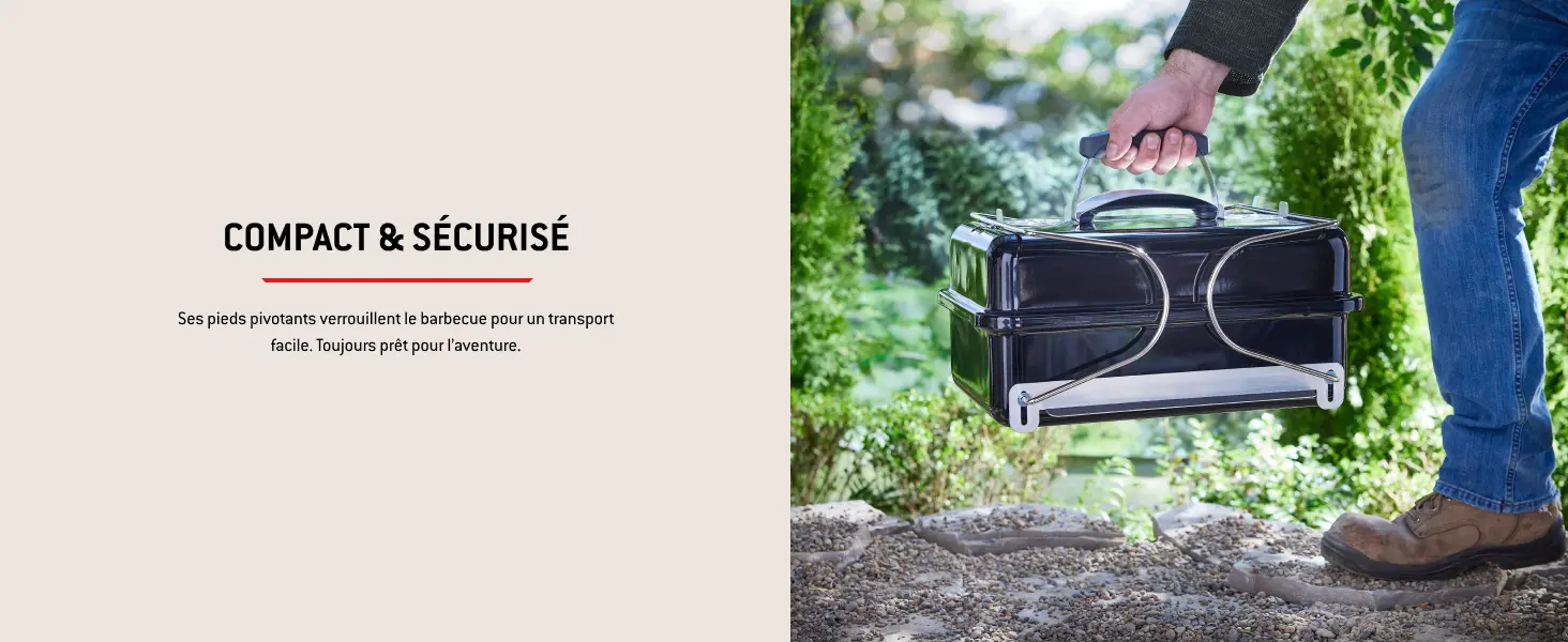 Barbecue weber 4 places en métal noir 42 m² — contenu détaillé 3