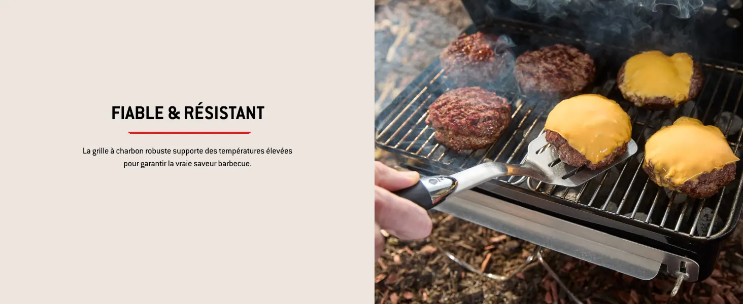Barbecue weber 4 places en métal noir 42 m² — contenu détaillé 7