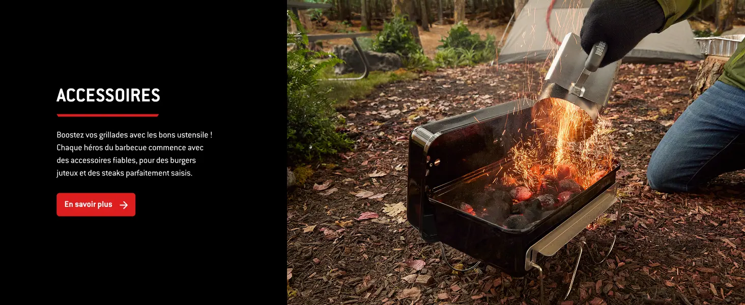Barbecue weber 4 places en métal noir 42 m² — contenu détaillé 10
