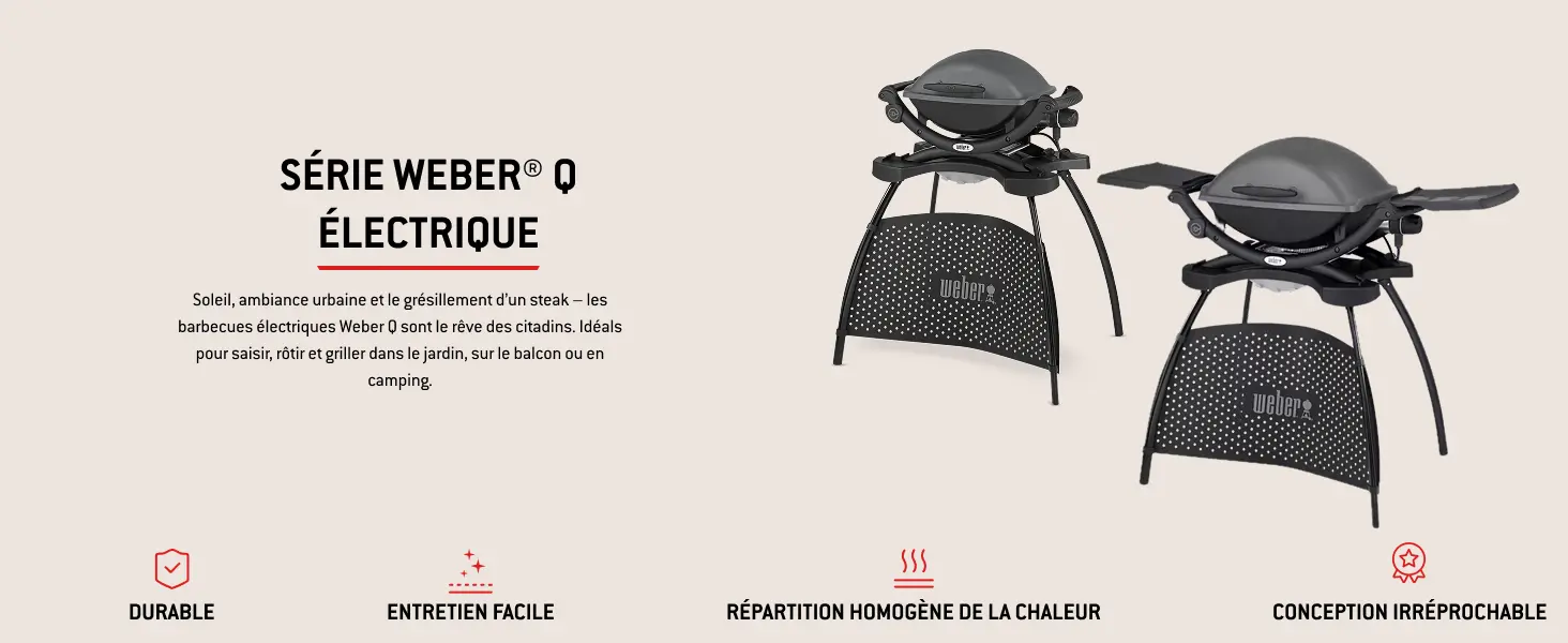 Barbecue weber en métal noir 43 m² — contenu détaillé 2