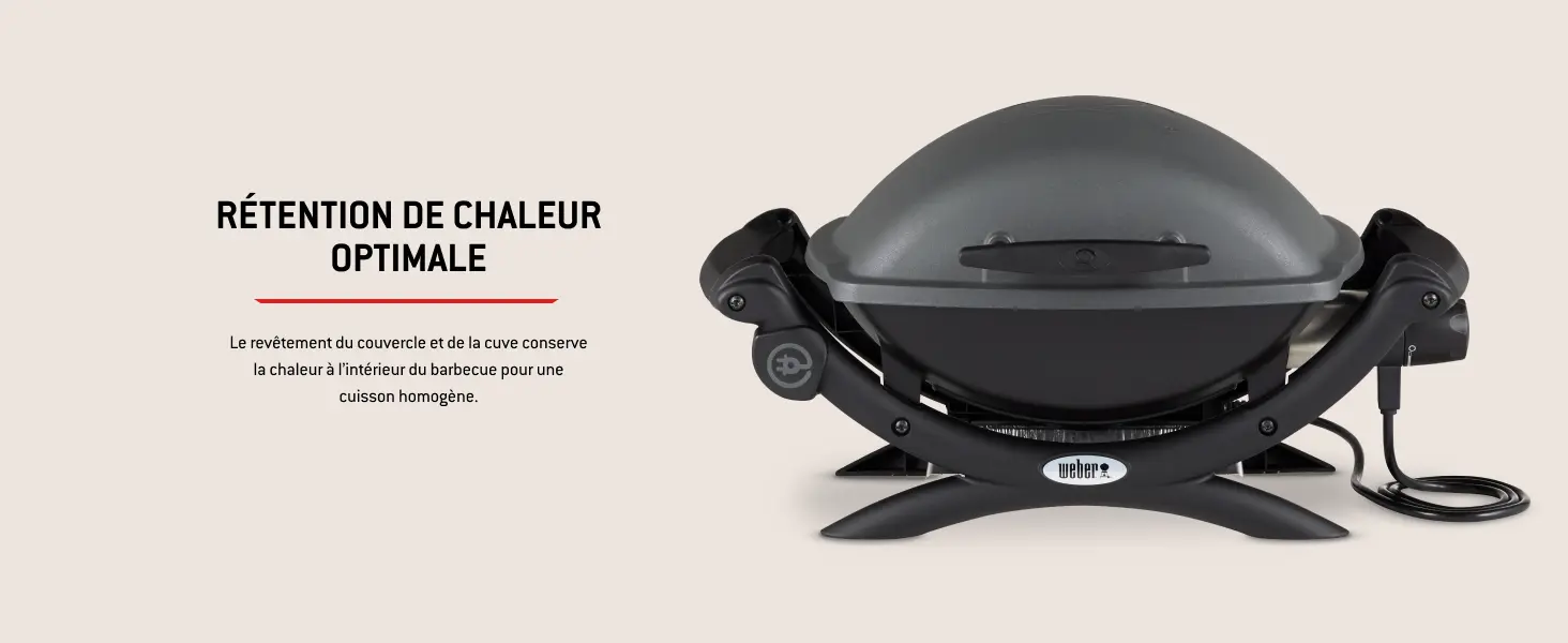 Barbecue weber en métal noir 43 m² — contenu détaillé 6
