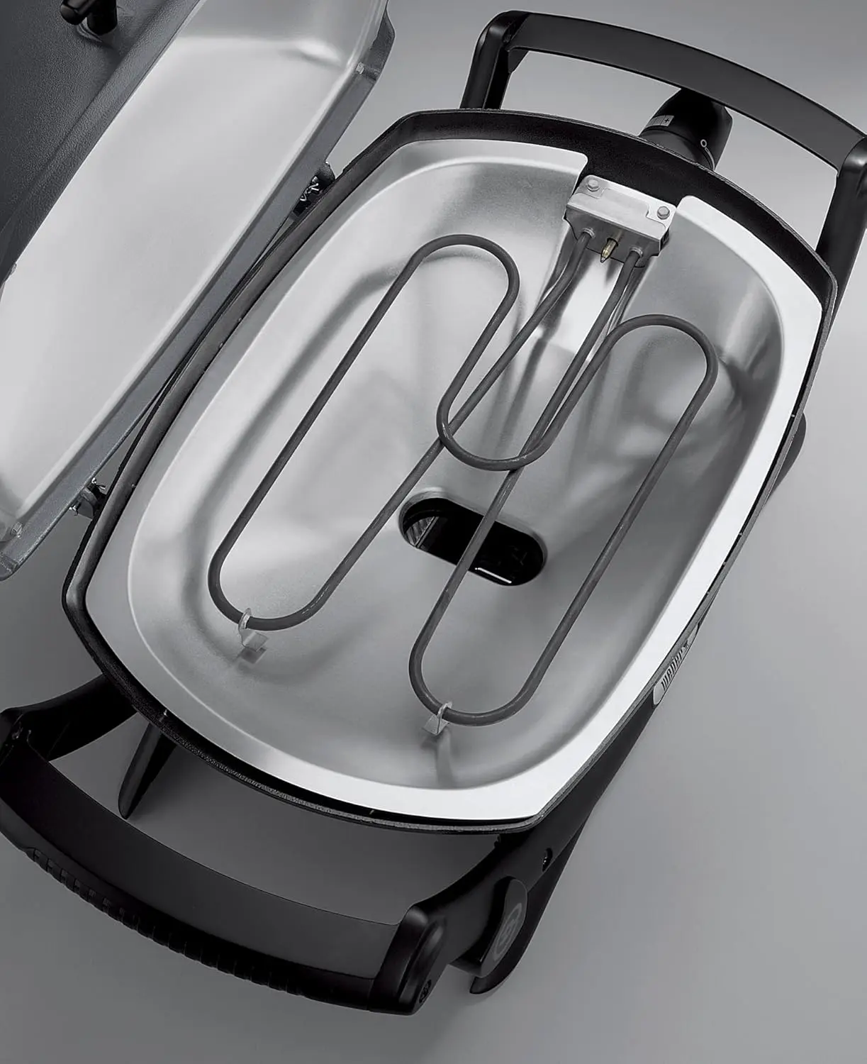 Barbecue weber en métal gris vue 5