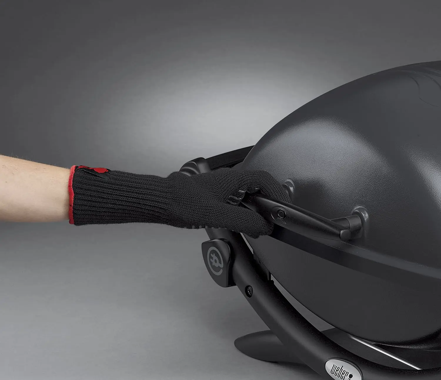 Barbecue weber en métal gris vue 7