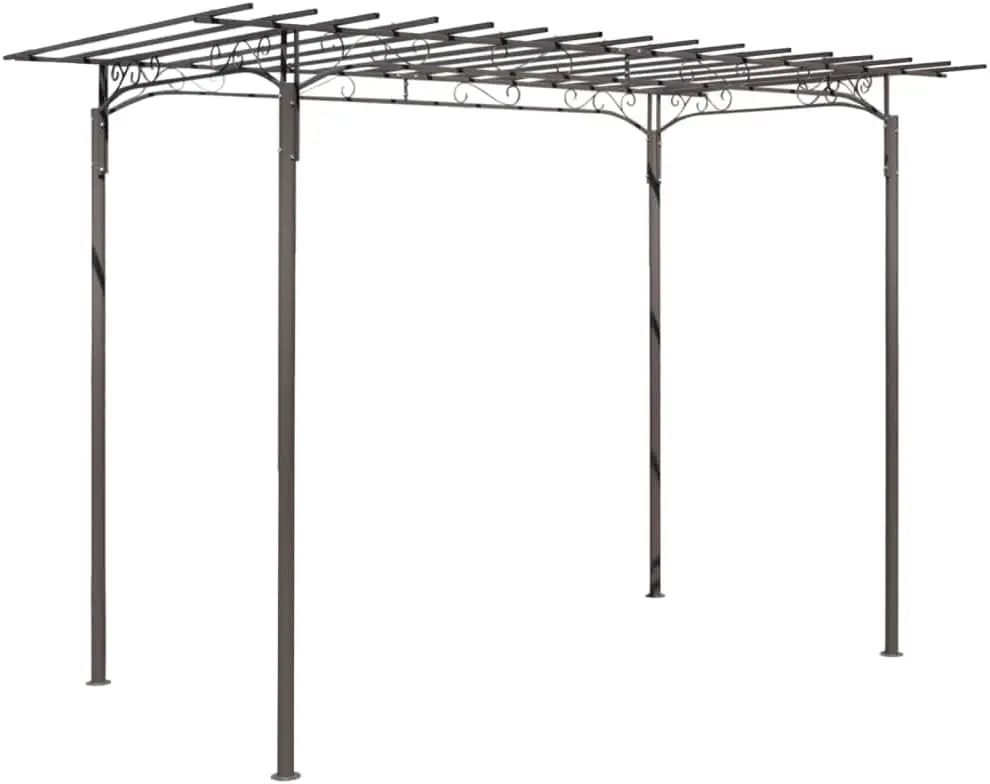 vidaXL Tonnelle de Jardin en Acier Tente de Réception Chapiteau