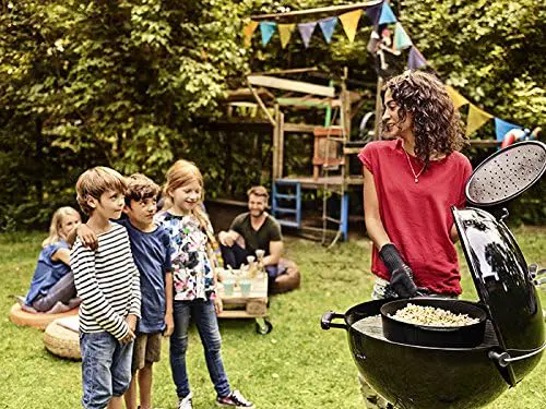 Barbecue weber en aluminium gris vue 5
