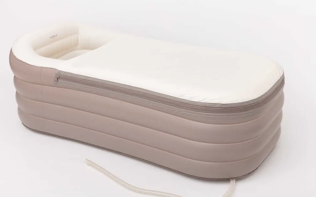 Spa gonflable 2 personnes taupe vue 3