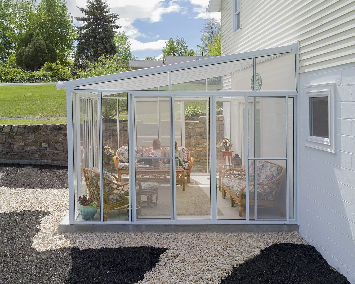 Pergola en aluminium 16,7 m² vue 4
