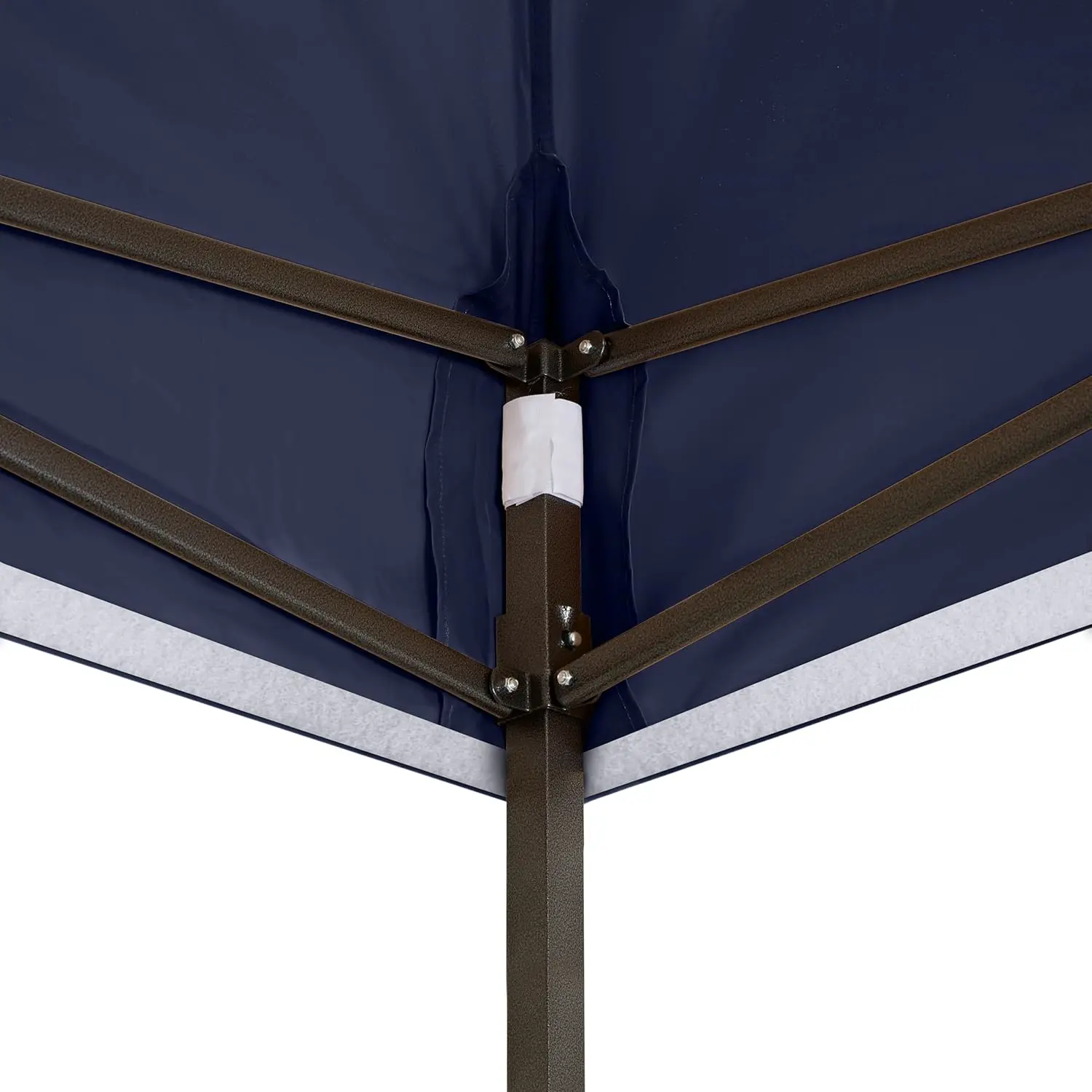 Tonnelle en métal bleu 3x3 m vue 6