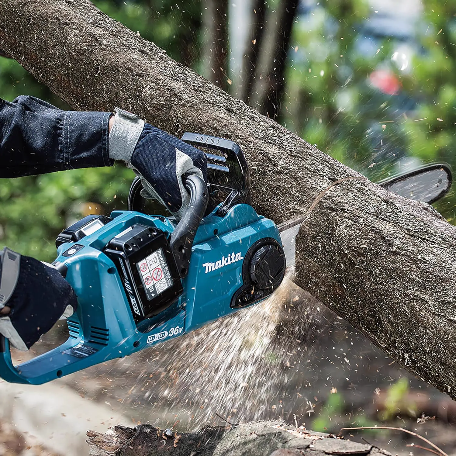 Tronçonneuse à batterie TRONÇONNEUSE MAKITA 36 V => 2 X 18 V L… vue 16