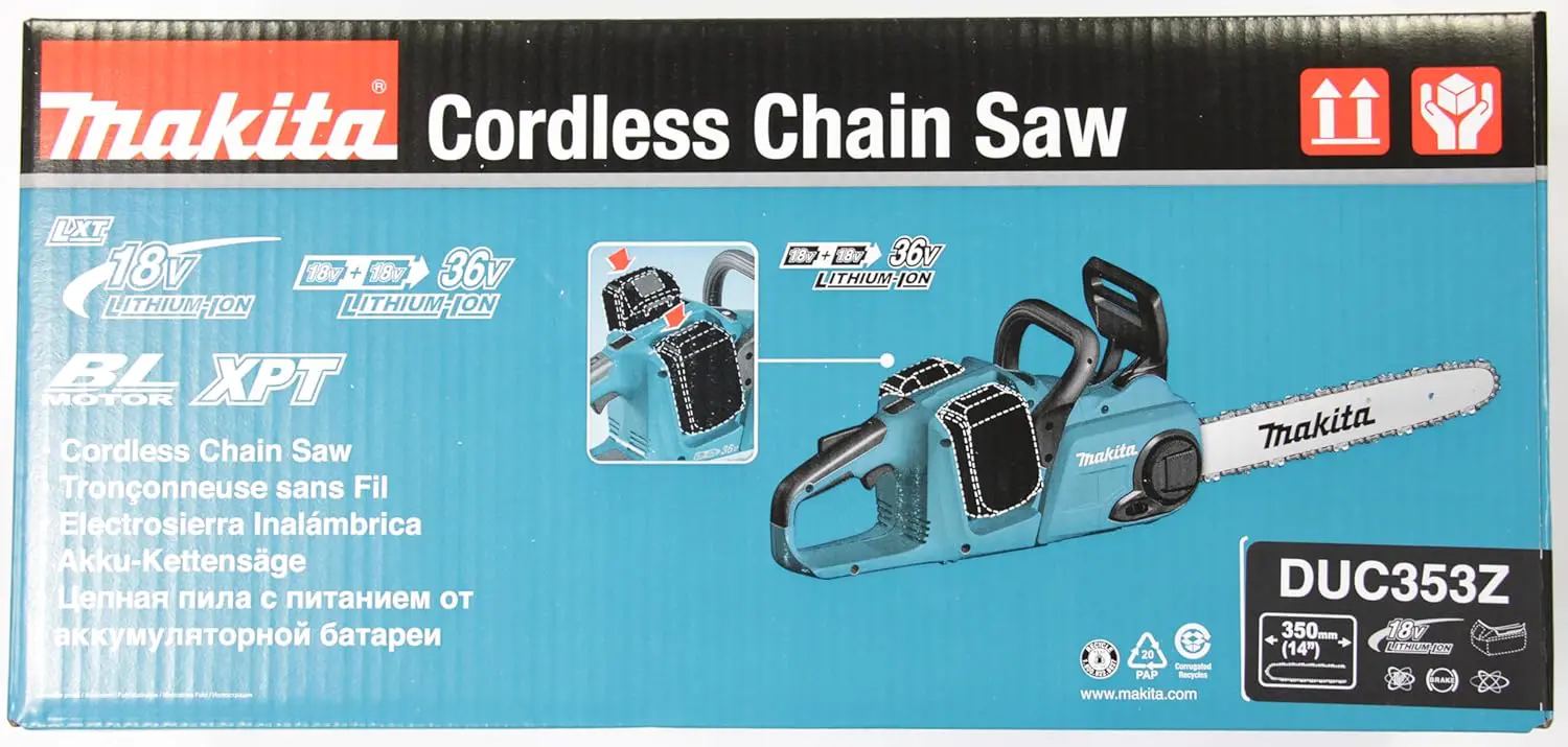 Tronçonneuse à batterie TRONÇONNEUSE MAKITA 36 V => 2 X 18 V L… vue 23