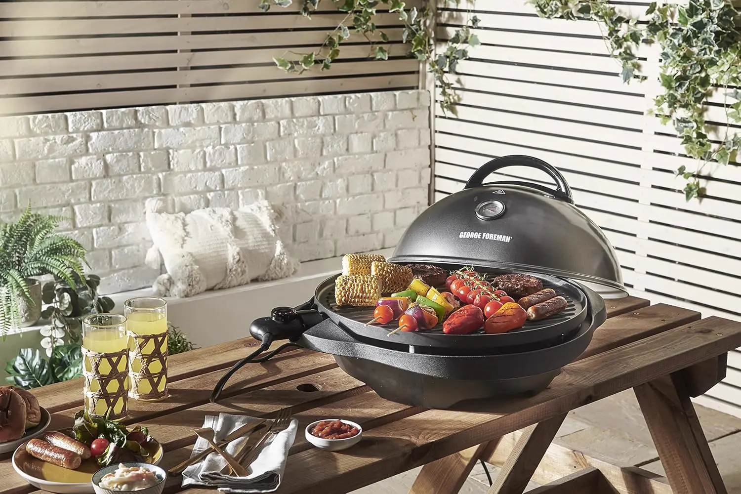 Barbecue électrique George Foreman Barbecue 2 en 1 électrique:… vue 5
