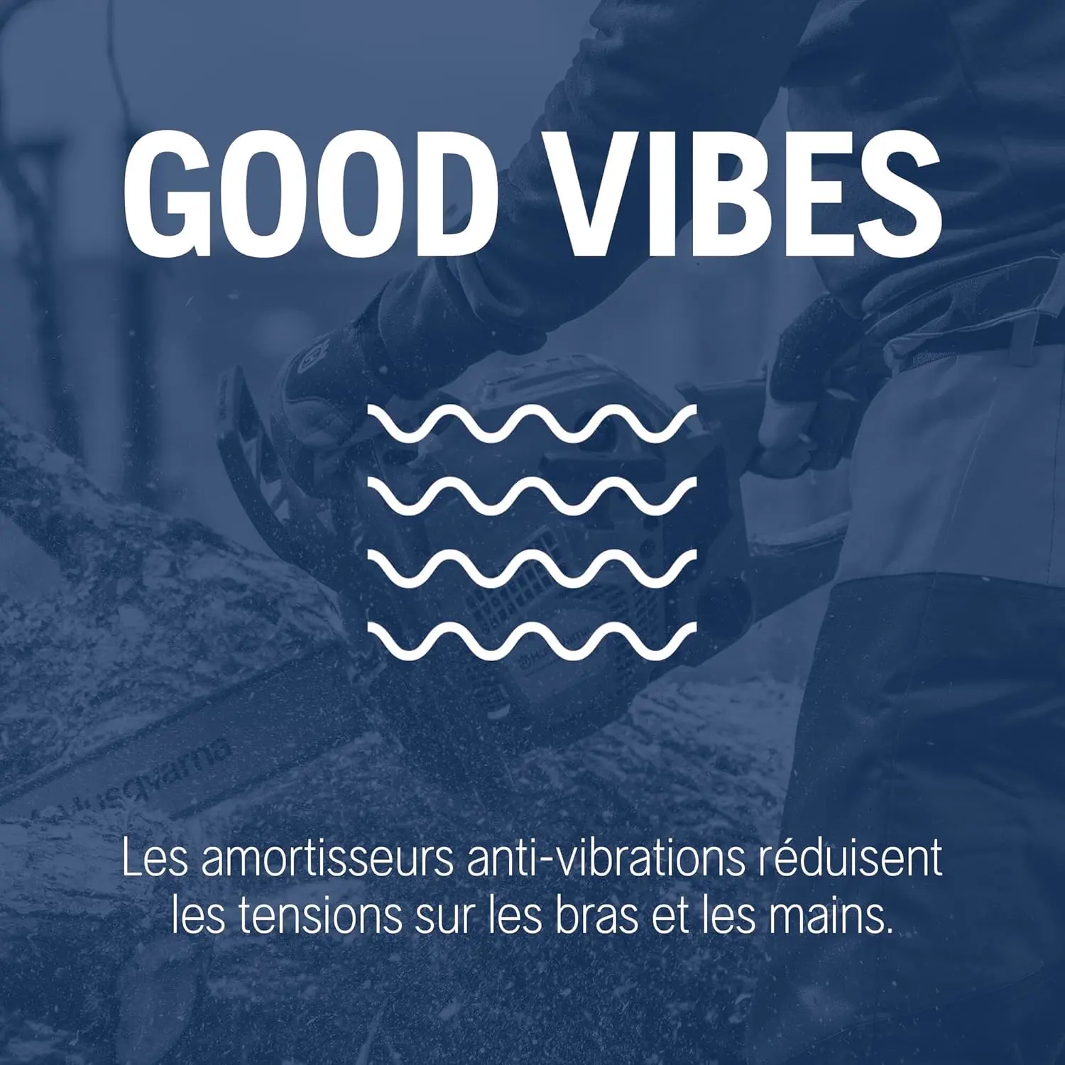 Tronçonneuse thermique en bois vue 7