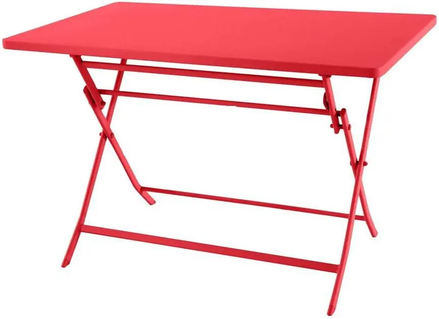 Hespéride - Table de Jardin Pliante Rectangulaire Greensboro Groseille