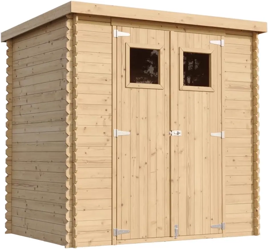 Abri de jardin en bois en bois 3 m² vue 3
