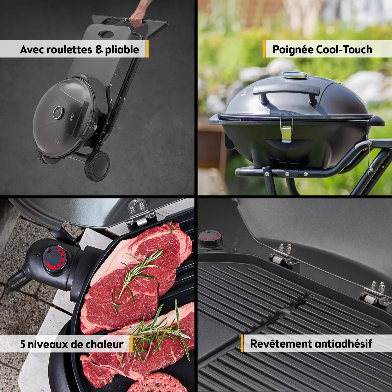 Barbecue électrique 44 m² vue 3