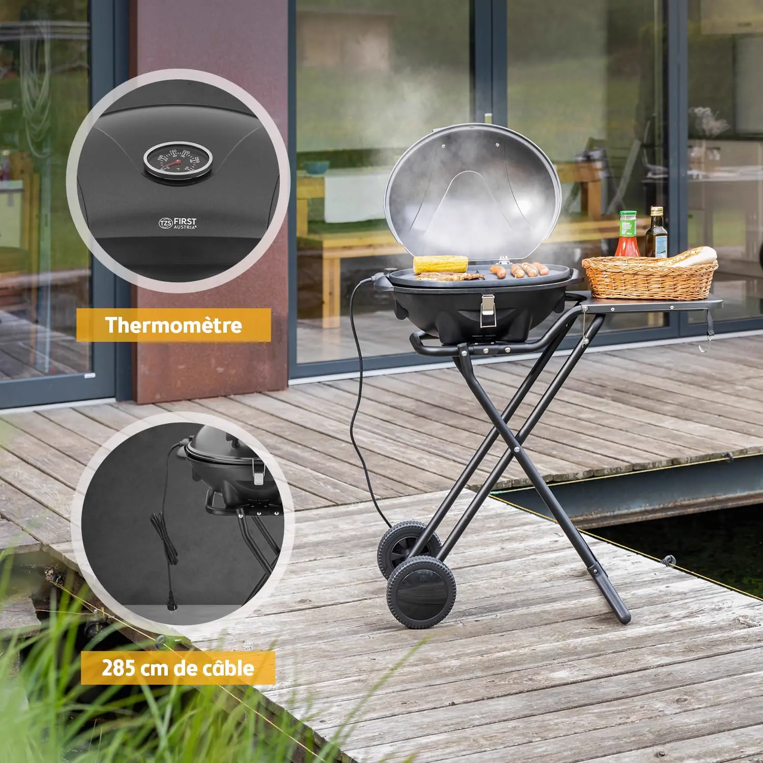 Barbecue électrique 44 m² vue 6
