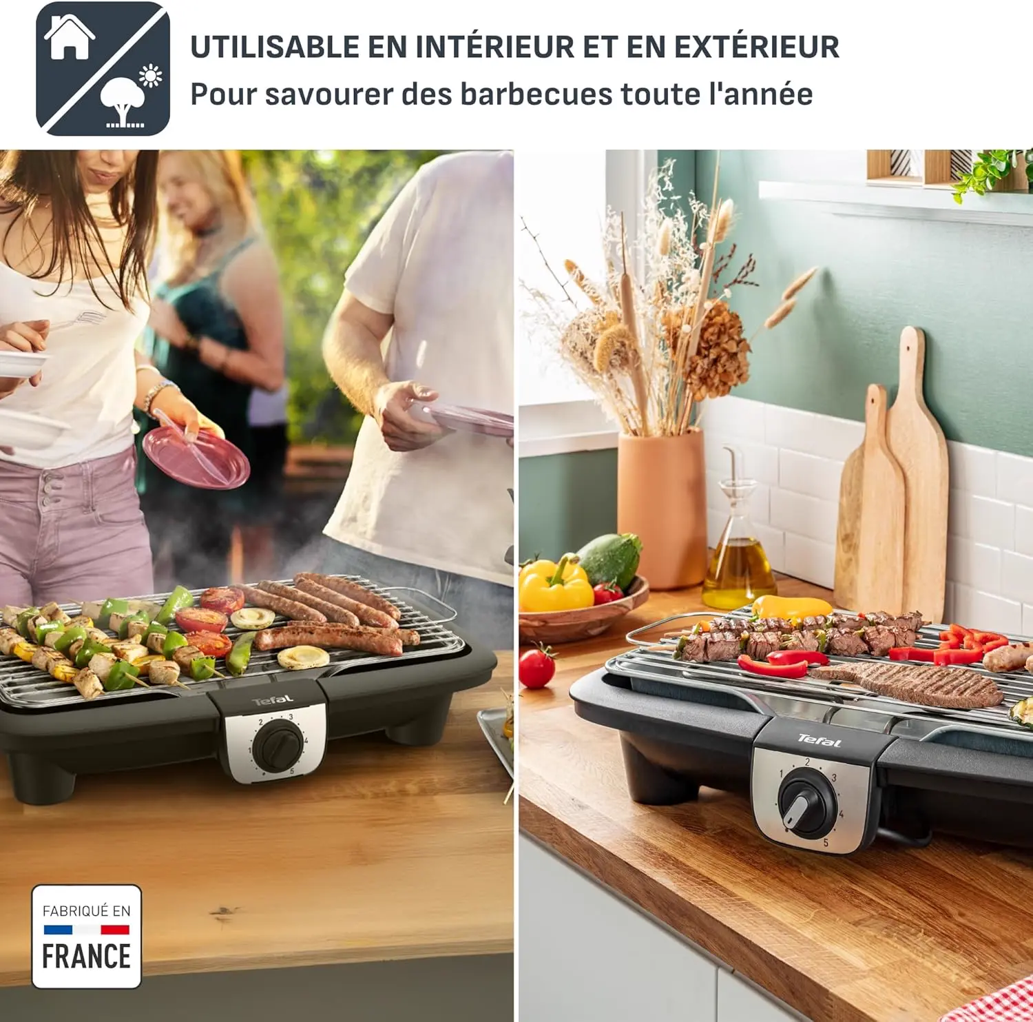 Barbecue électrique Tefal Easy Grill 2en1 Barbecue électrique… vue 6