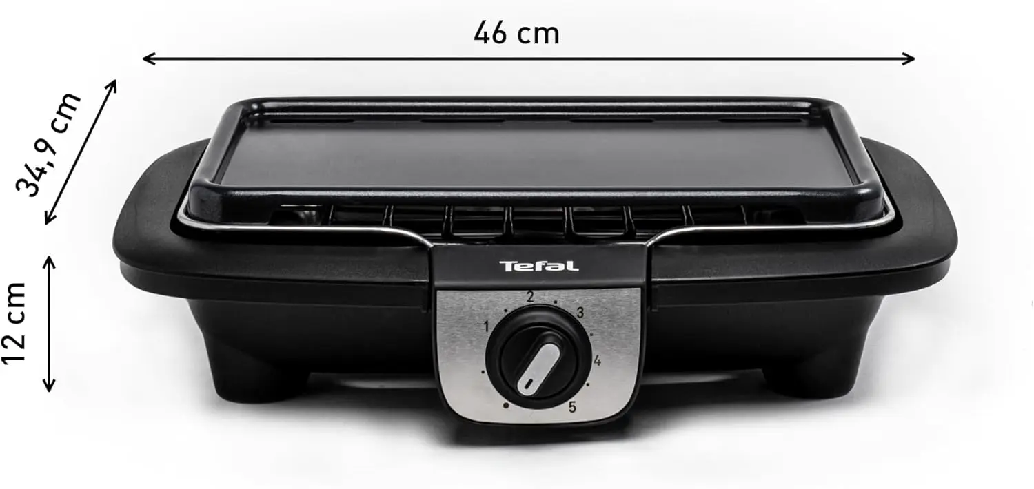 Barbecue électrique Tefal Easy Grill 2en1 Barbecue électrique… vue 10