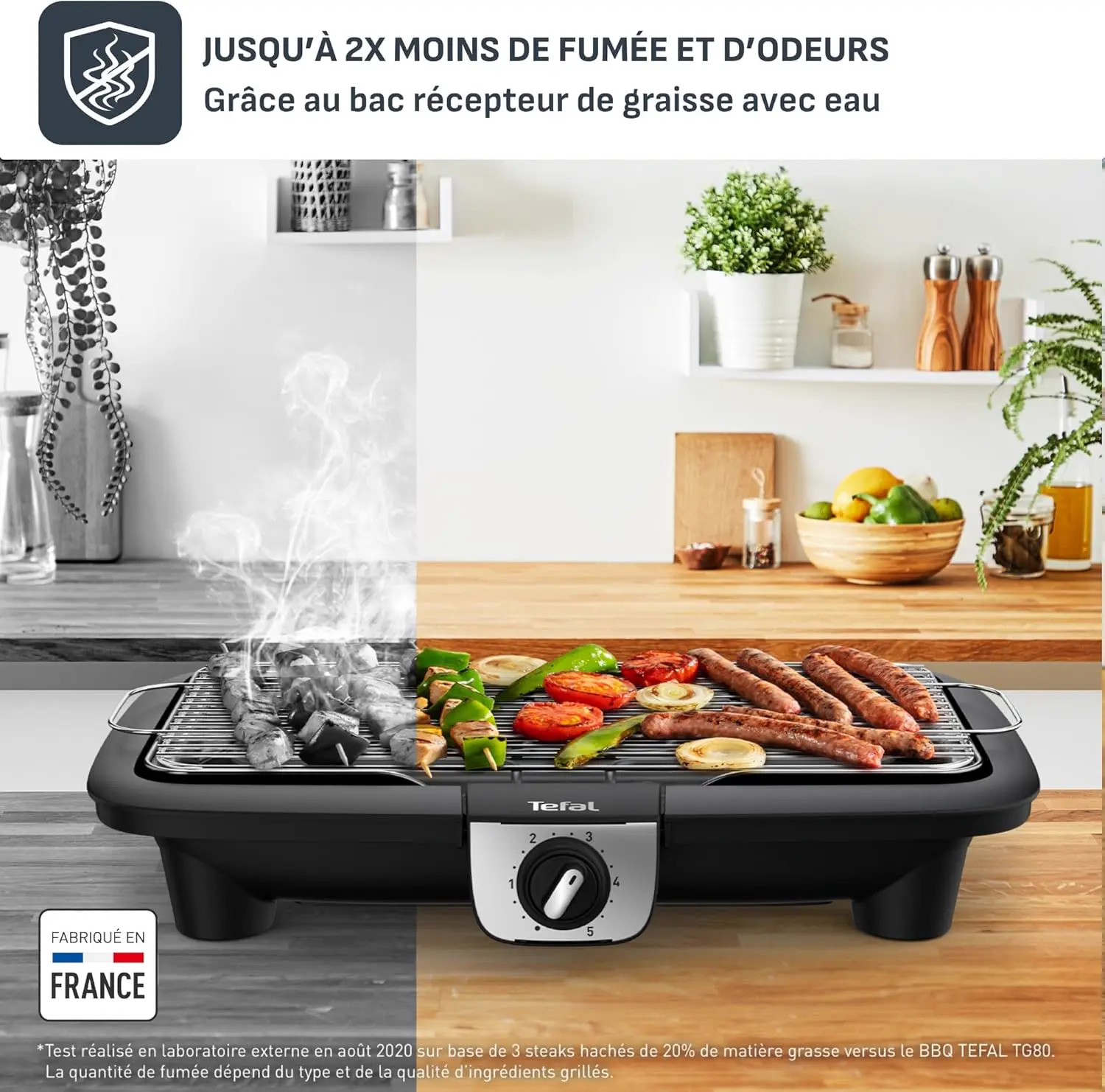 Barbecue électrique en métal vue 4