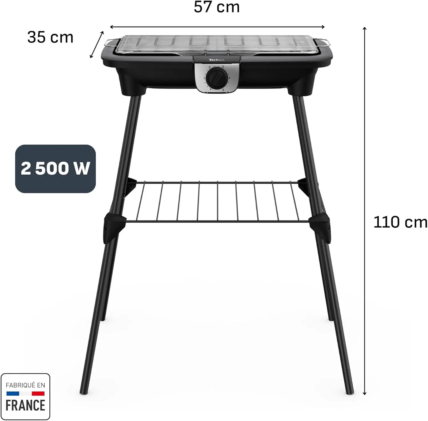 Barbecue électrique en métal vue 7