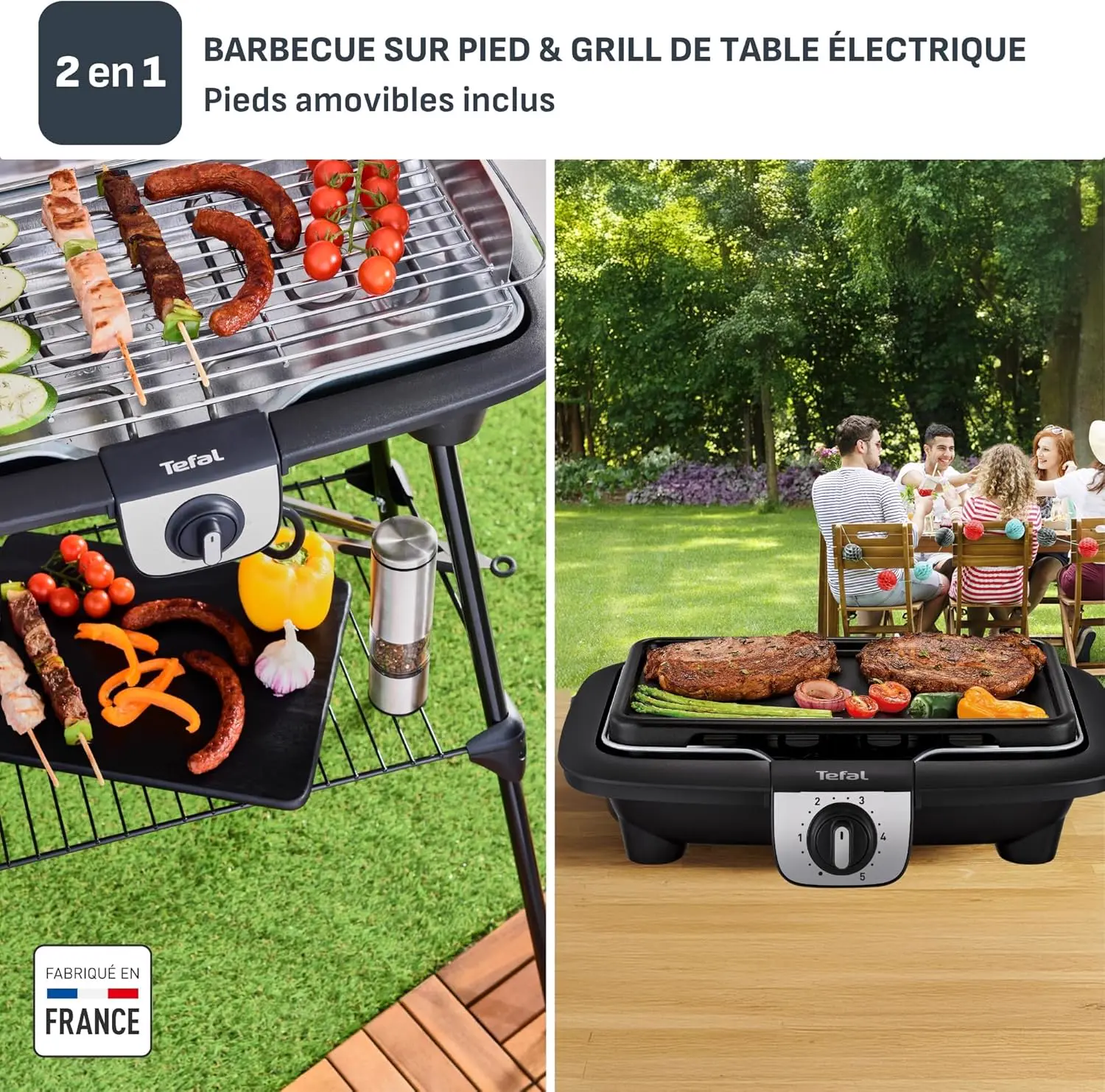 Barbecue électrique en métal vue 8
