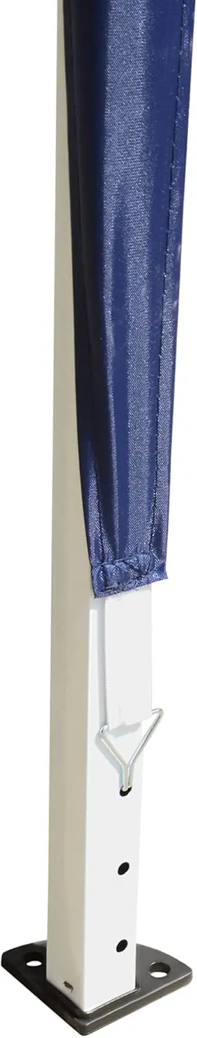 Tonnelle en métal bleu 3x3 m vue 8