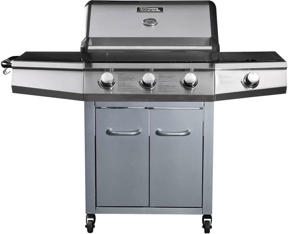 Barbecue à gaz 3x10,5 m vue 2