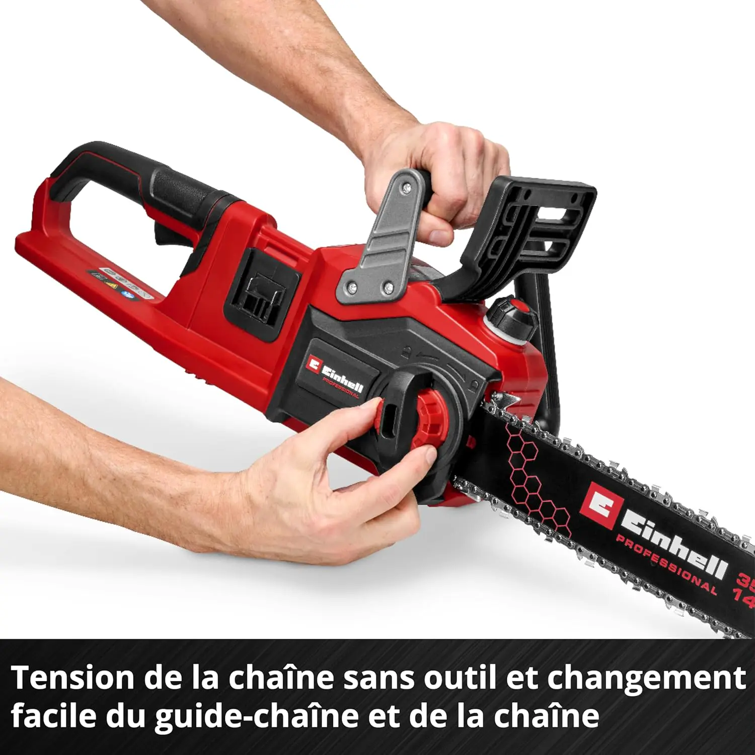 Tronçonneuse thermique en métal vue 10