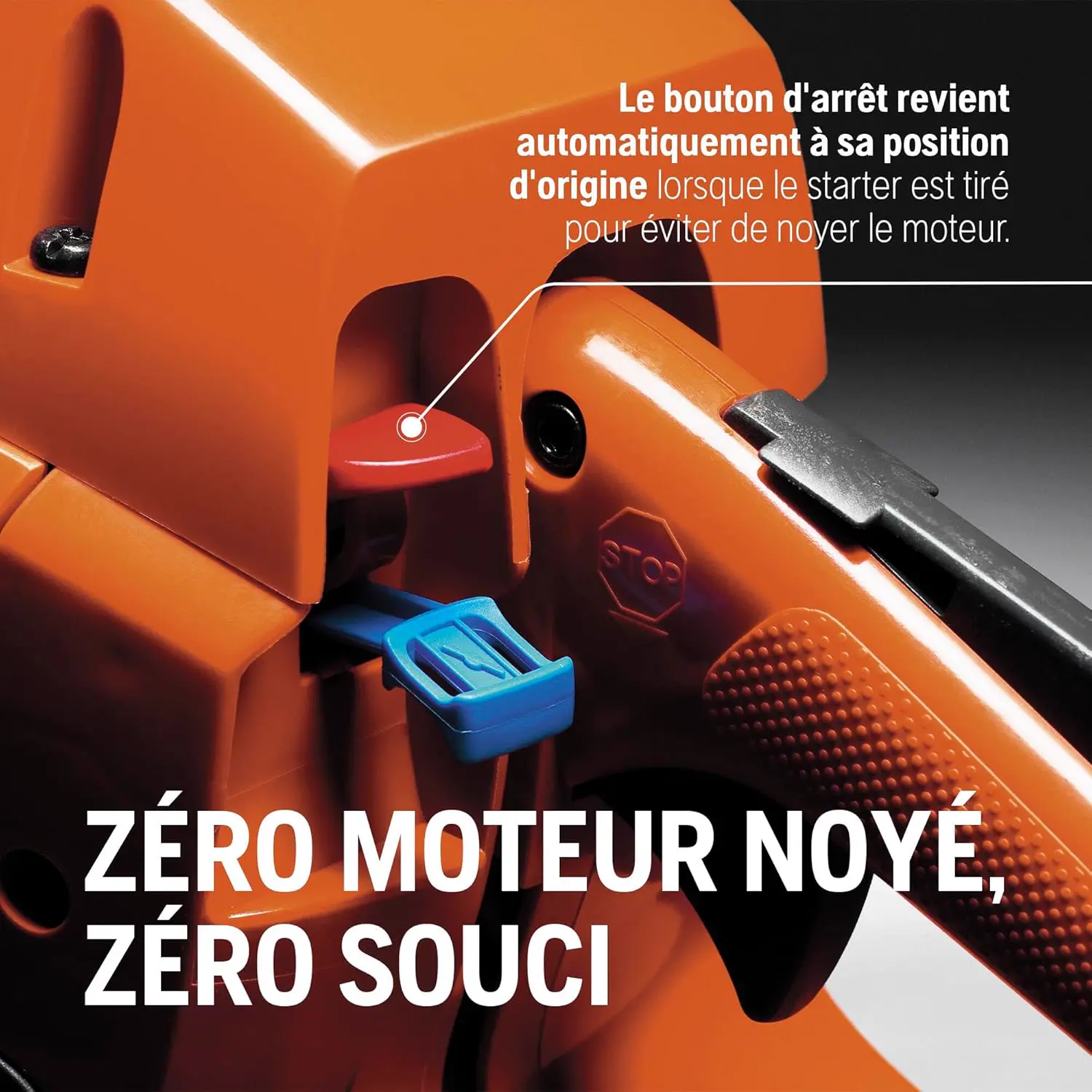 Tronçonneuse thermique en bois vue 5