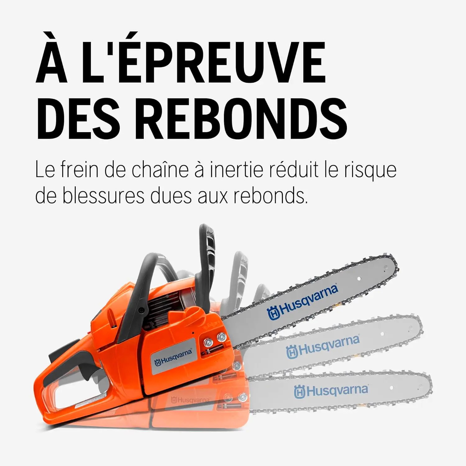 Tronçonneuse thermique en bois vue 8