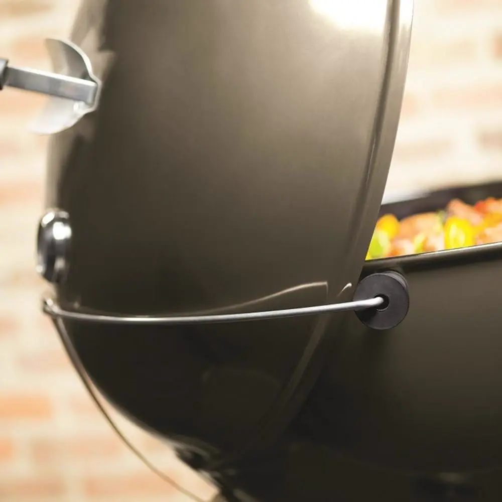 Barbecue weber en métal gris vue 4