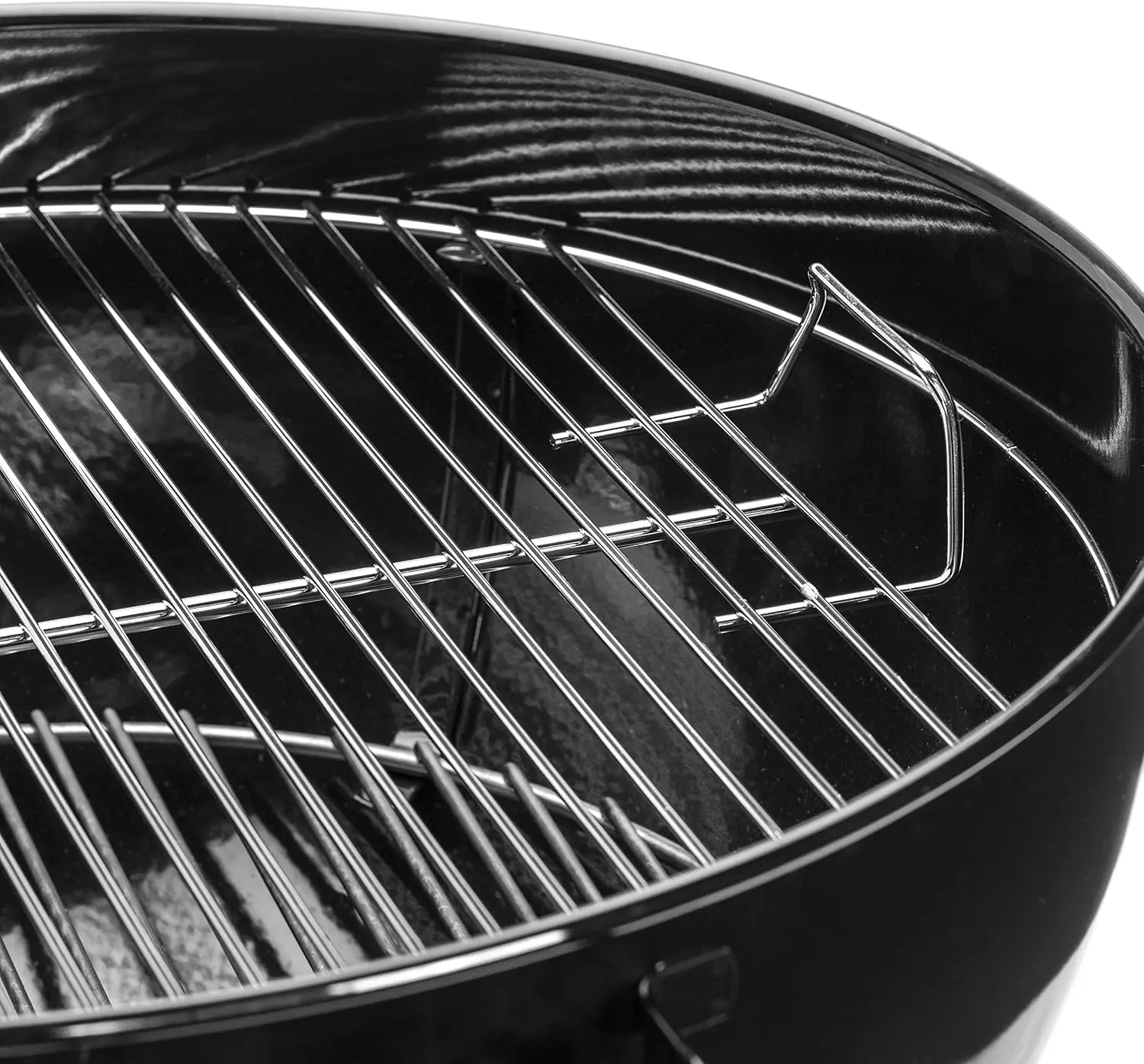 Barbecue weber en métal noir vue 5