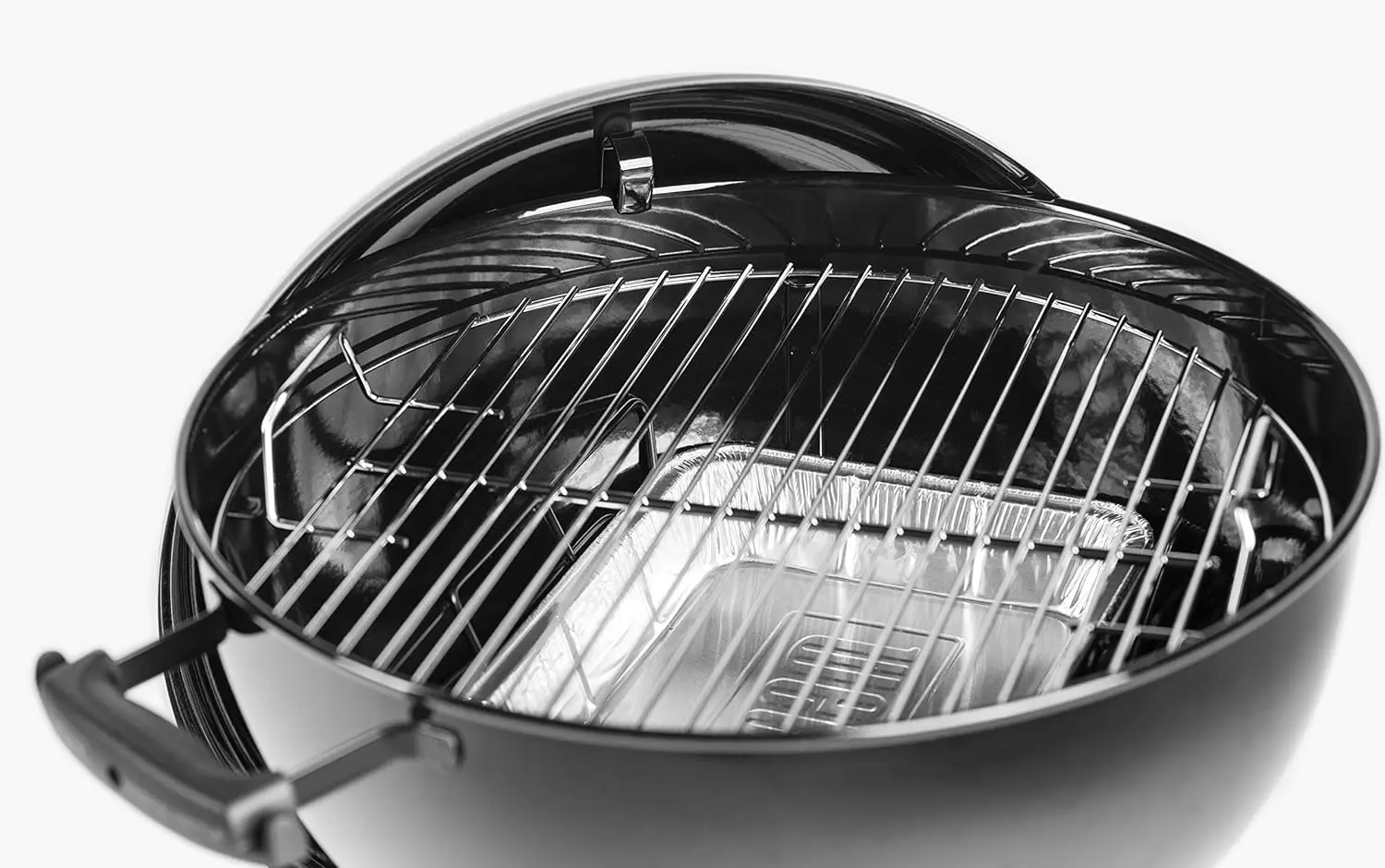 Barbecue weber en métal noir vue 6