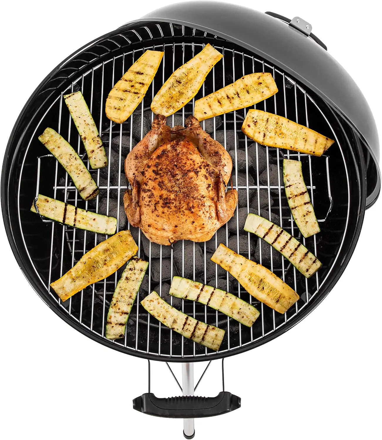 Barbecue weber en métal noir vue 13