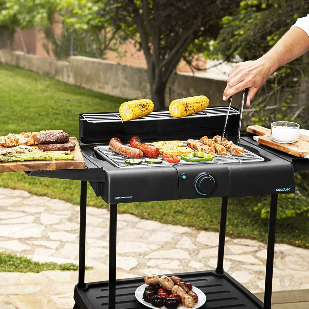 Barbecue électrique en aluminium vue 2