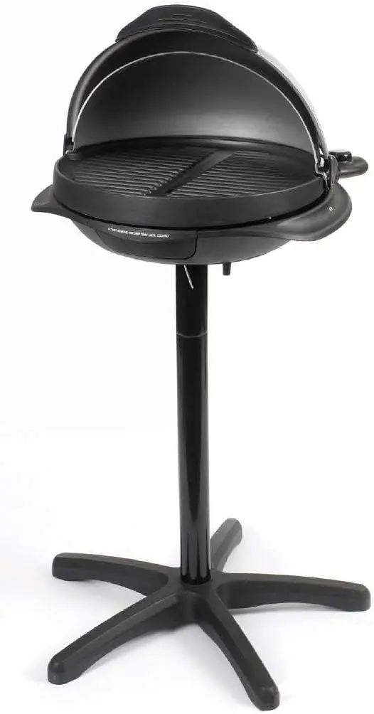 Barbecue électrique en aluminium gris vue 3