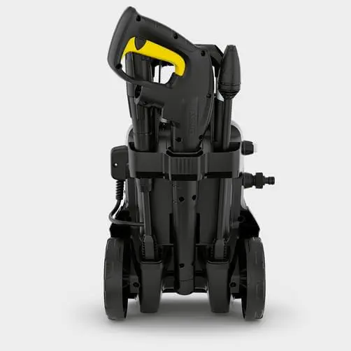 Nettoyeur haute pression en aluminium jaune vue 4