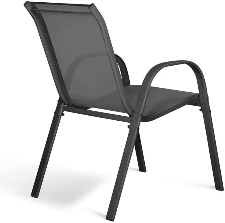 Table de jardin 8 places gris vue 9