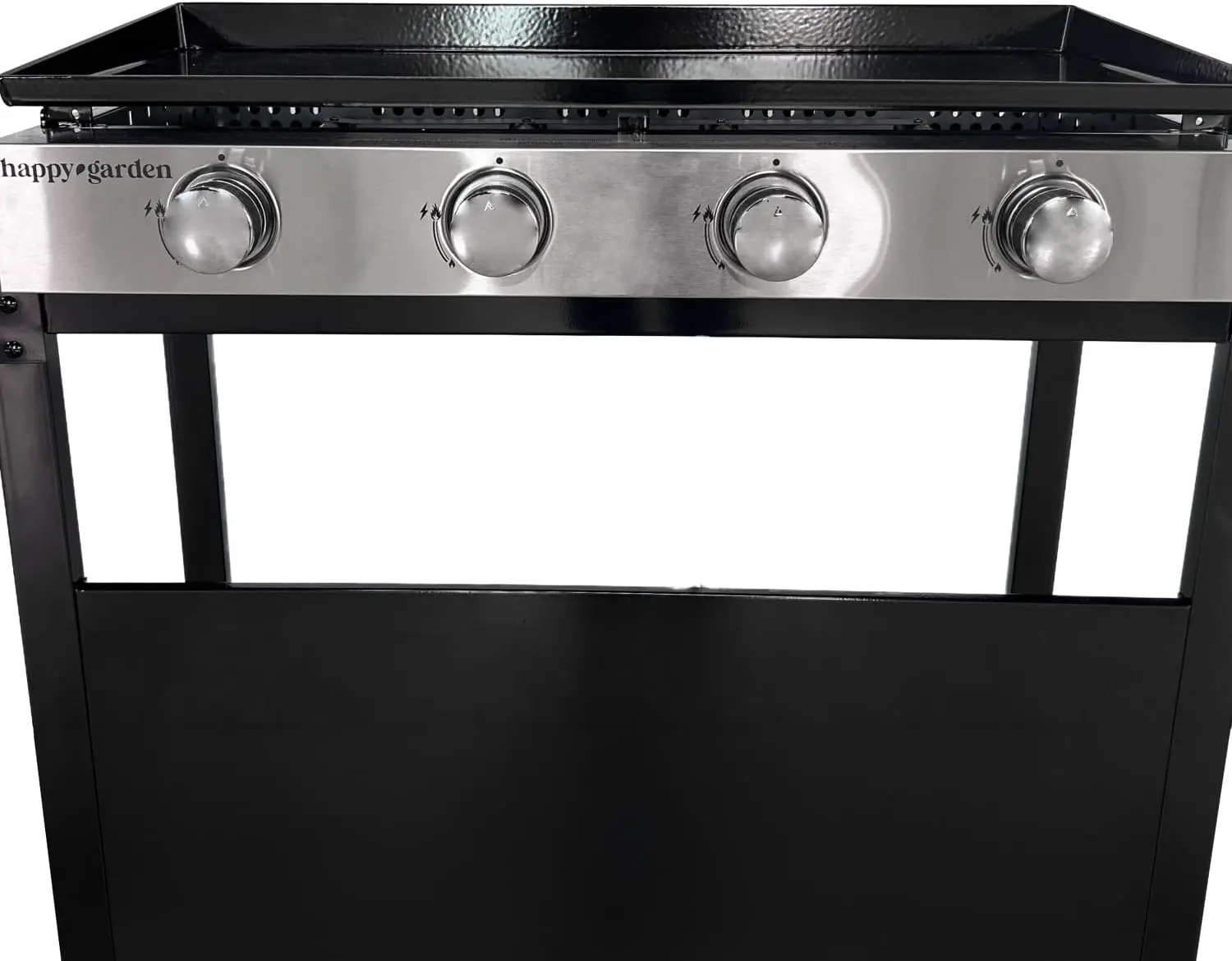 Plancha en métal noir 75 m² vue 4