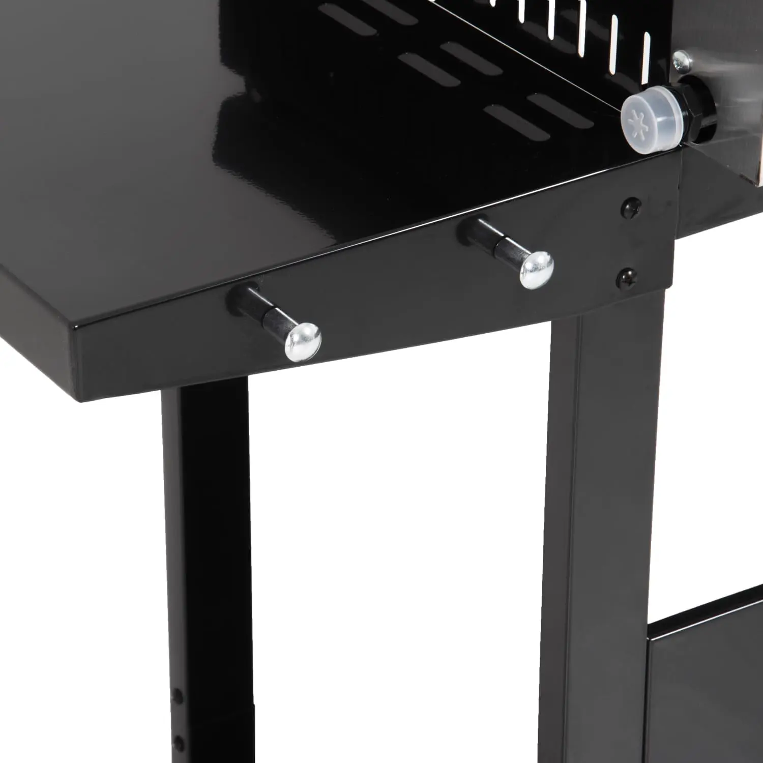 Plancha en métal noir vue 5